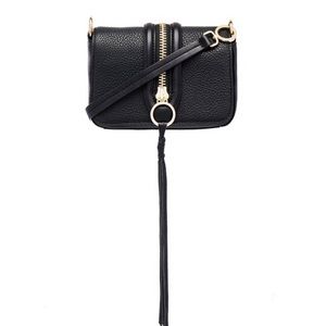 Mini Mara Crossbody Bag in Black